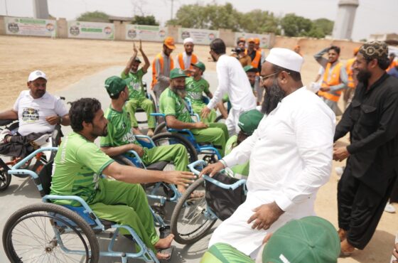 Baldia King Secures Victory in Nusrat Trust Wheelchair Cricket Quarter-Final