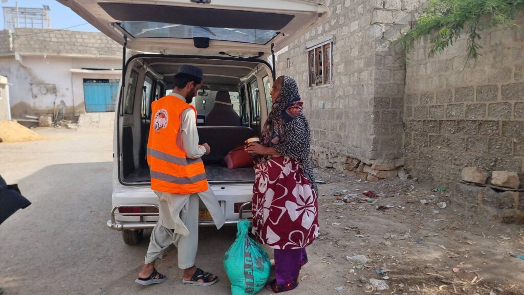 Monthly Ration Distribution by Nusrat Trust 1