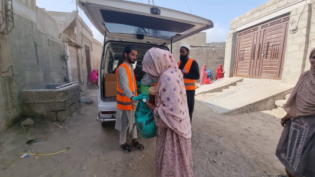 Monthly RMonthly Ration Distribution by Nusrat Trust 3ation Distribution by Nusrat Trust