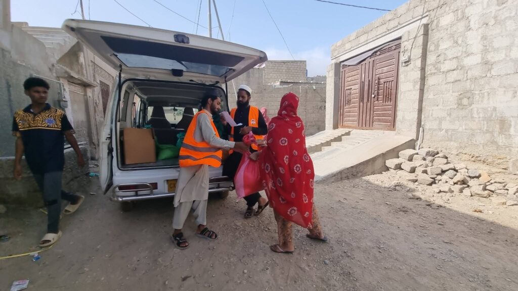 Monthly Ration Distribution by Nusrat Trust