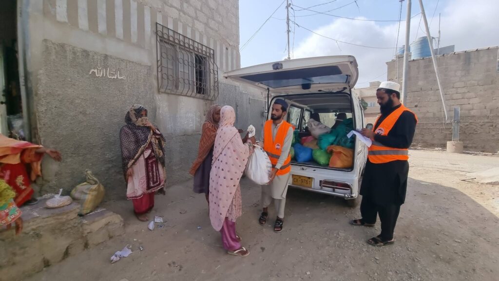 Monthly Ration Distribution by Nusrat Trust